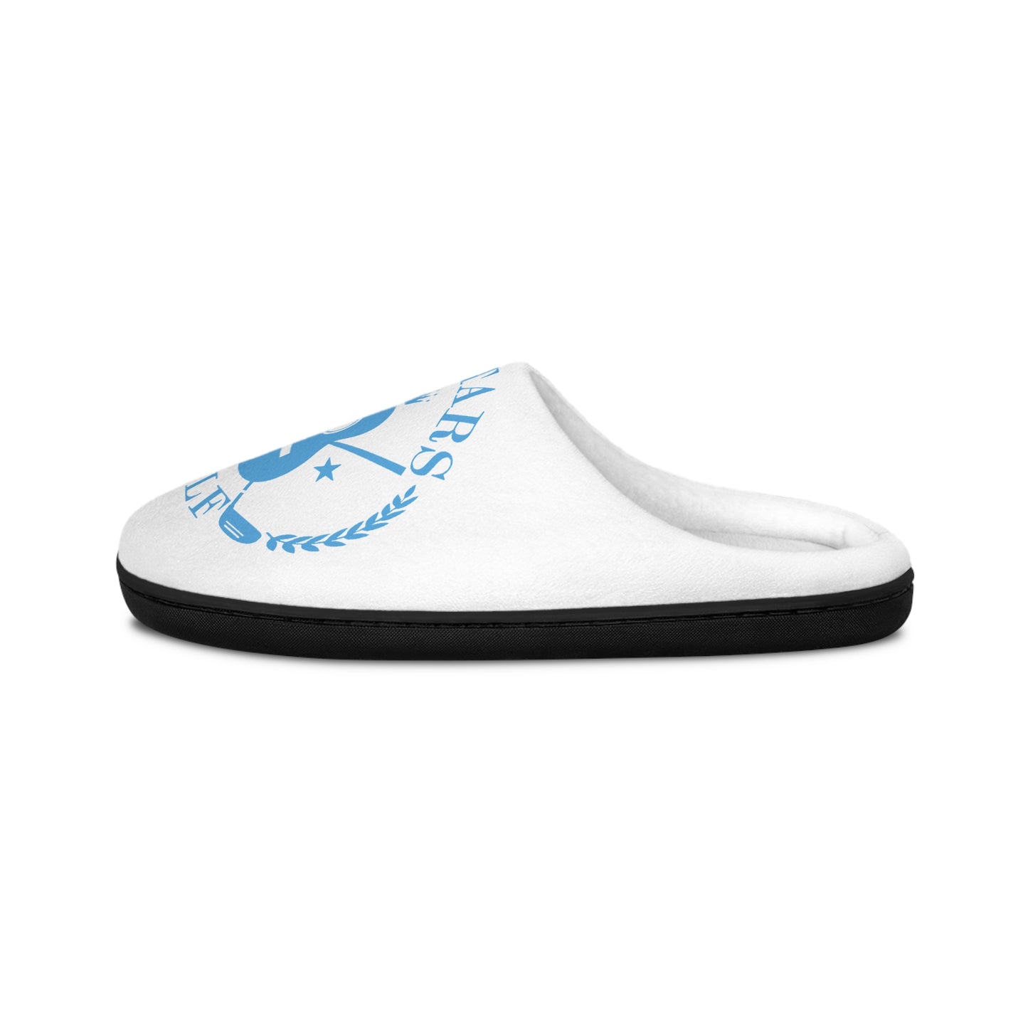 Slip -n- Slide House Slippers White