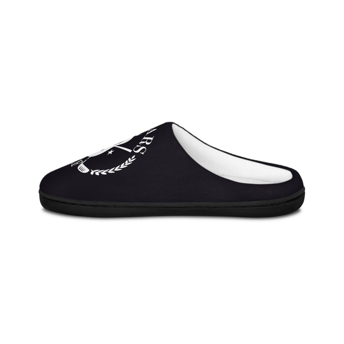 Slip-n-Slide House Slippers Black