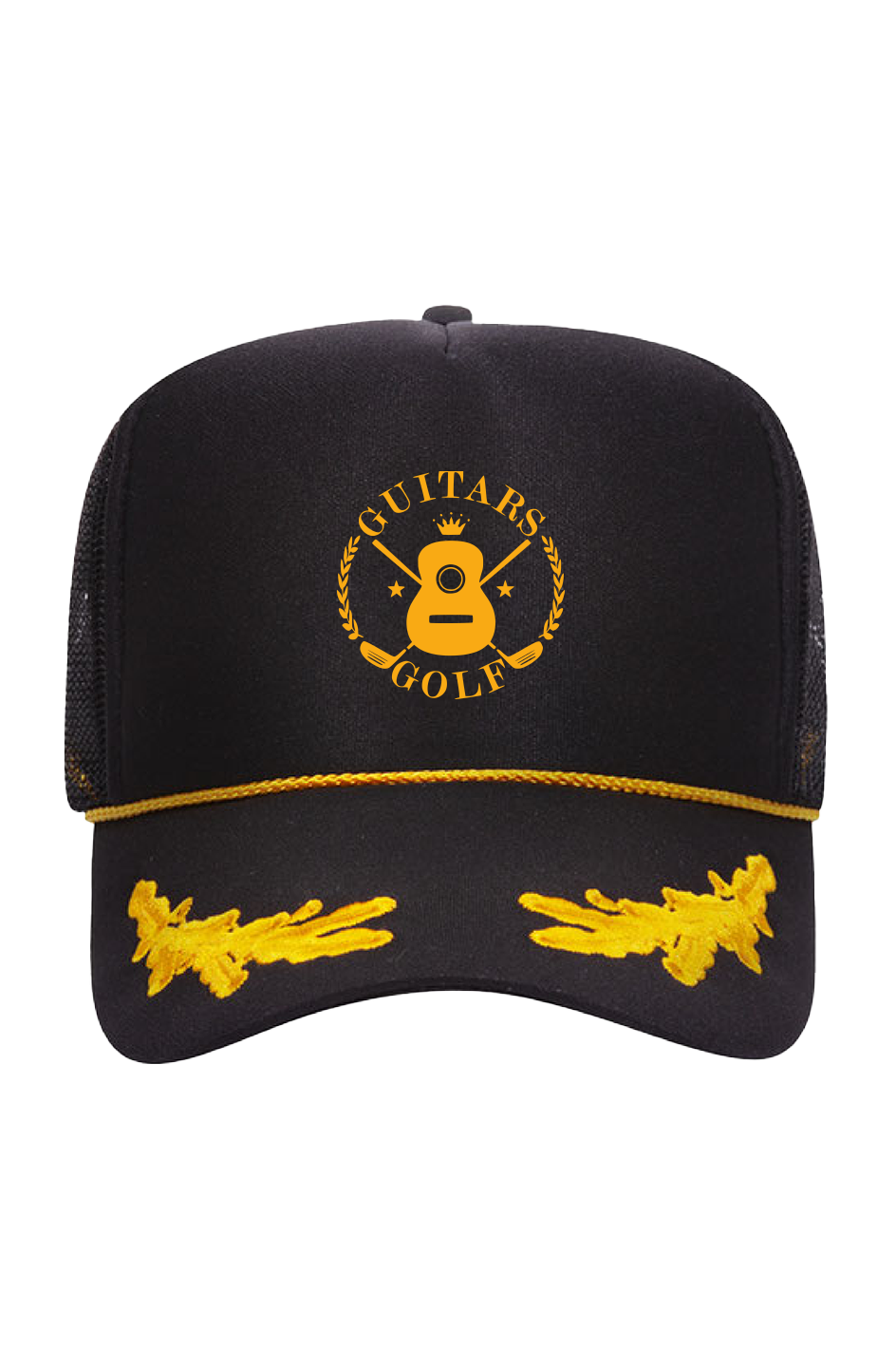 Gold Leaf Crown Trucker Hat