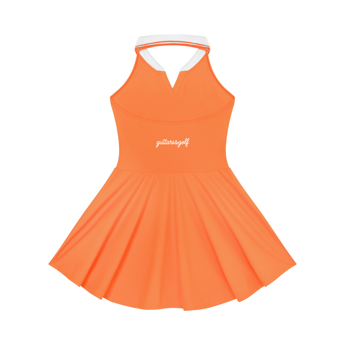 The "Yes" g&g GSport Collared Halter Ball Dress