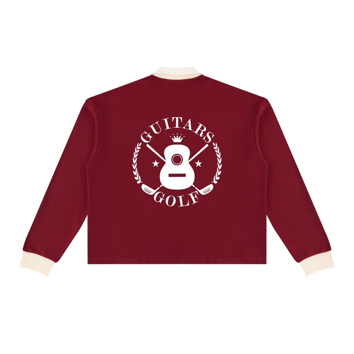 The "Yep" g&g Long Sleeve Collared Sweatshirt