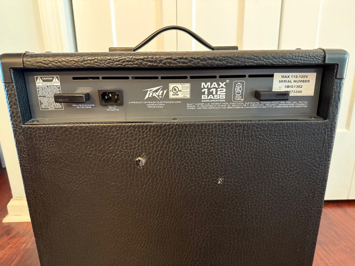 Peavey MAX112 Trans-Tube Bass Amplifier PICKUP ONLY