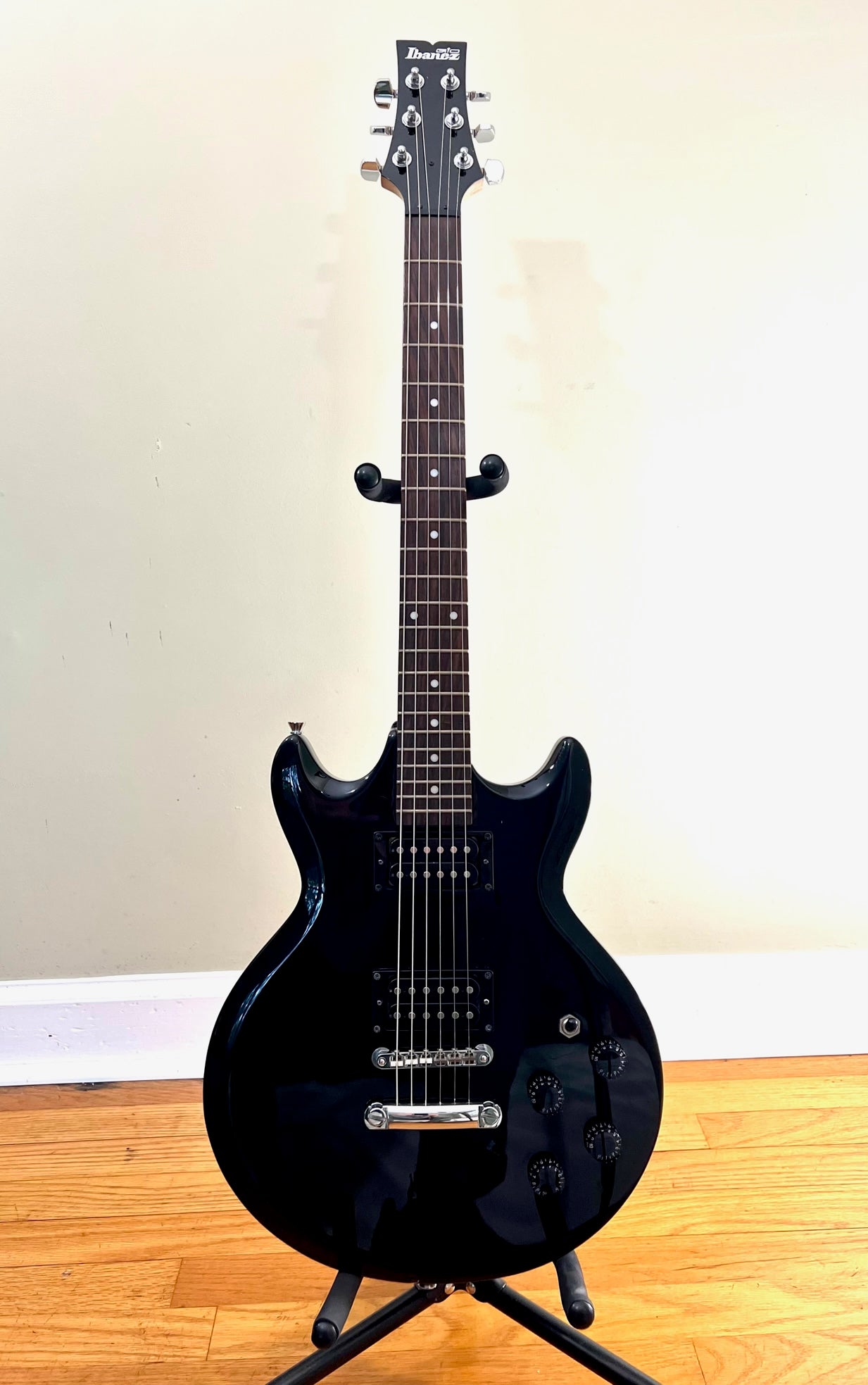 Ibanez GAX70 GIO Black Electric Guitar – Guitars and Golf
