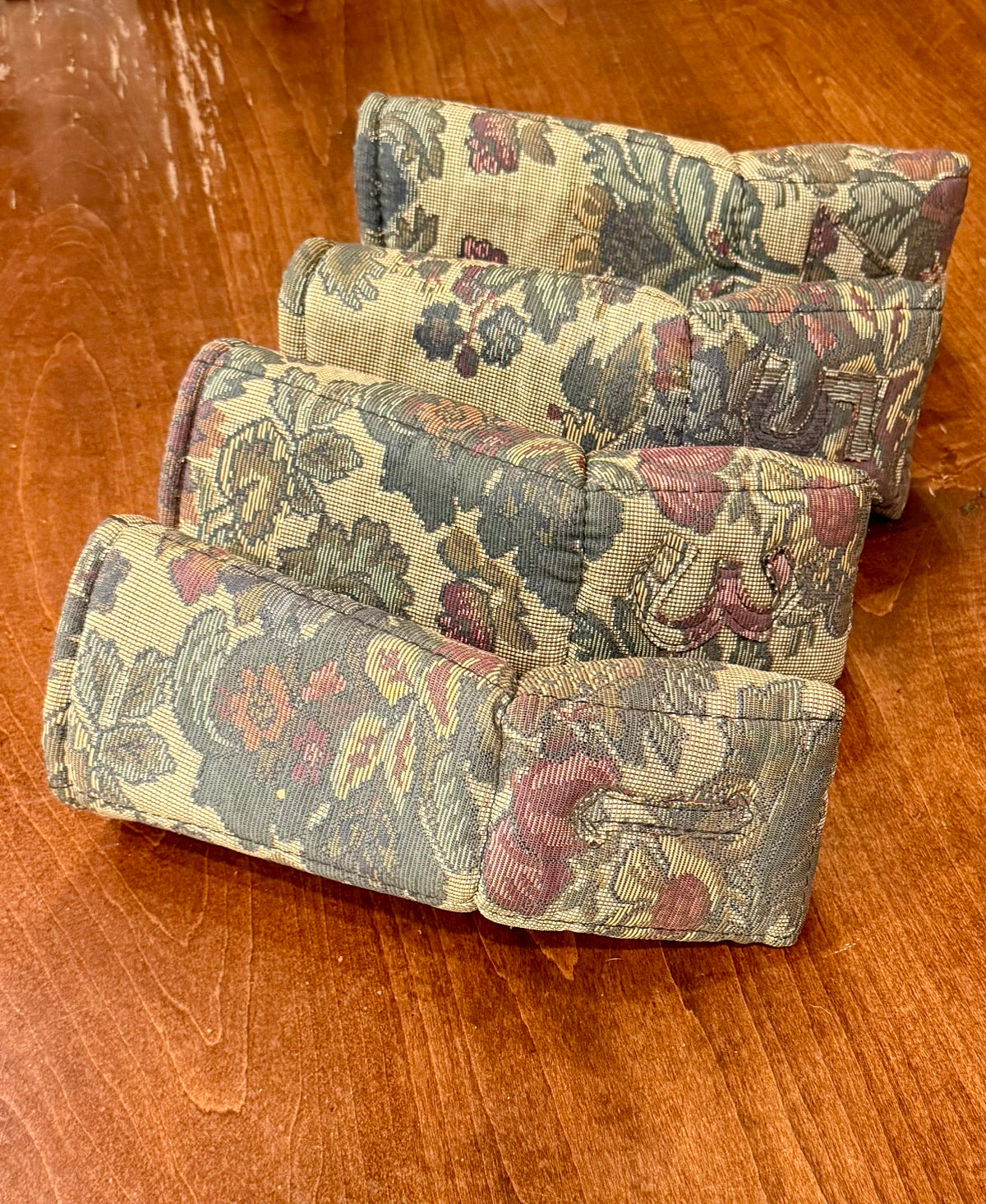 Vintage Ron Miller Set of Floral Golf Club Covers 1,3,5,X