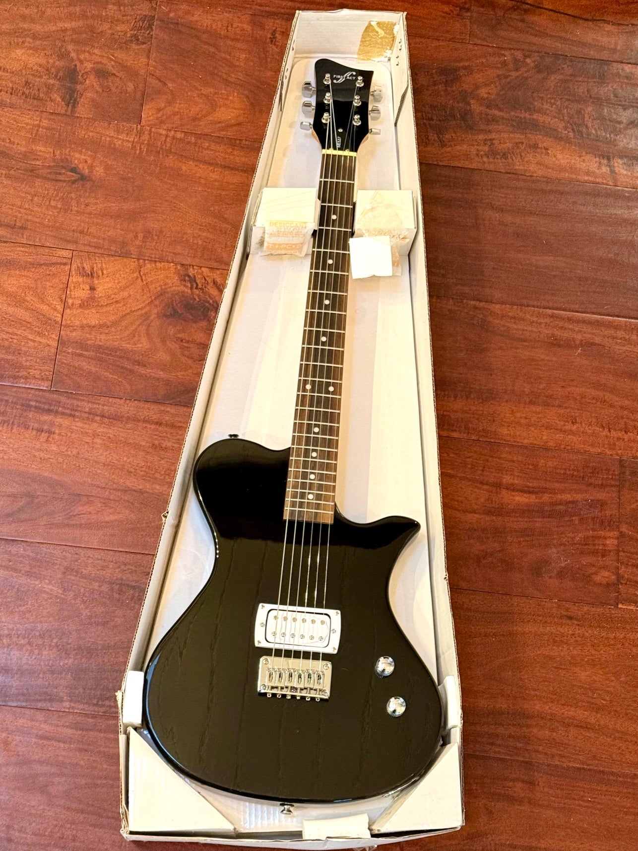 LIKE NEW First Act ME537 Black Electric Guitar