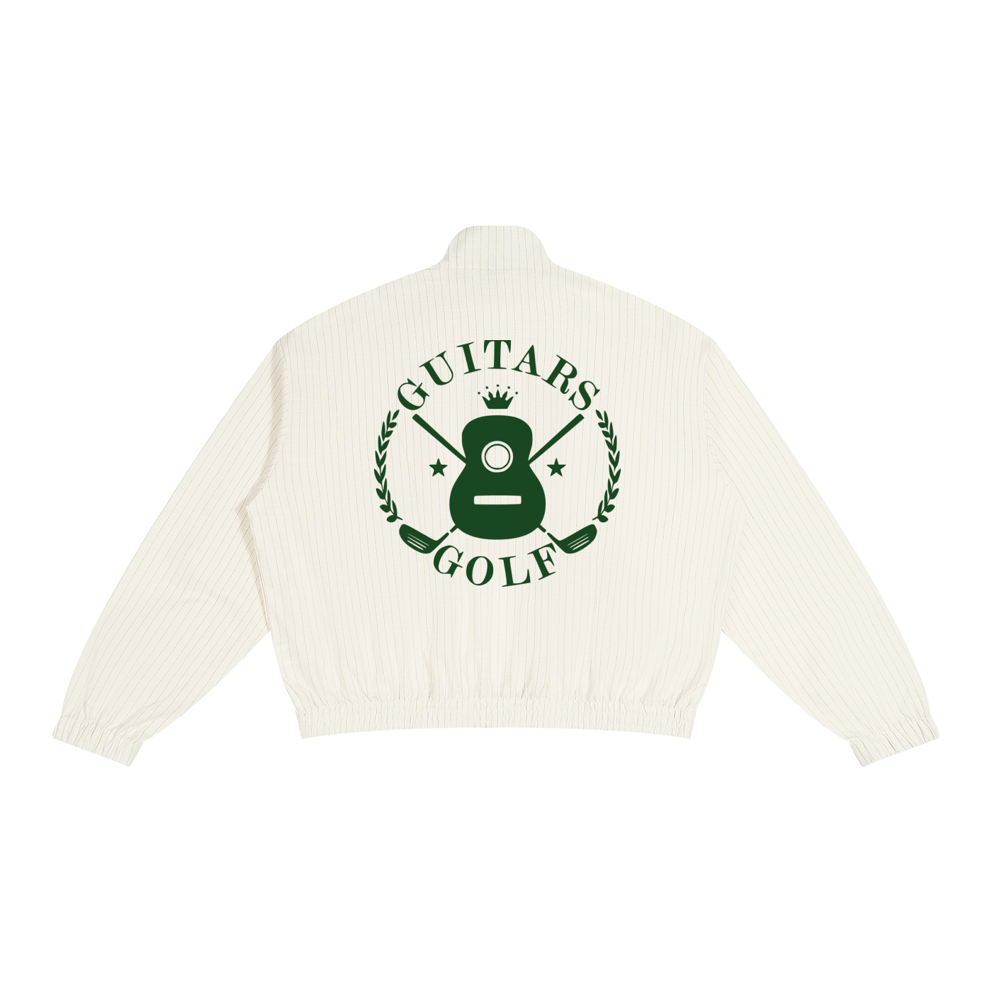 Unisex Striped Full-Zip Track Jacket