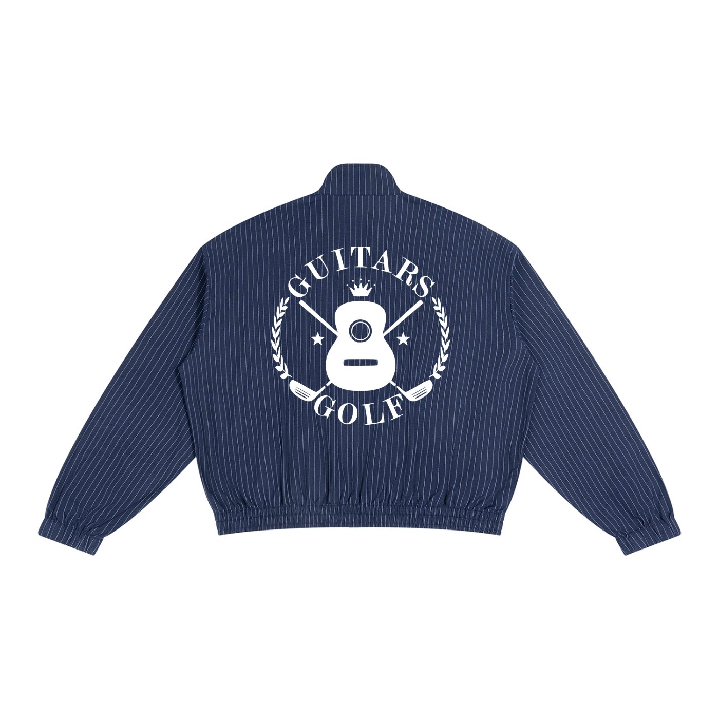Unisex Striped Full-Zip Track Jacket