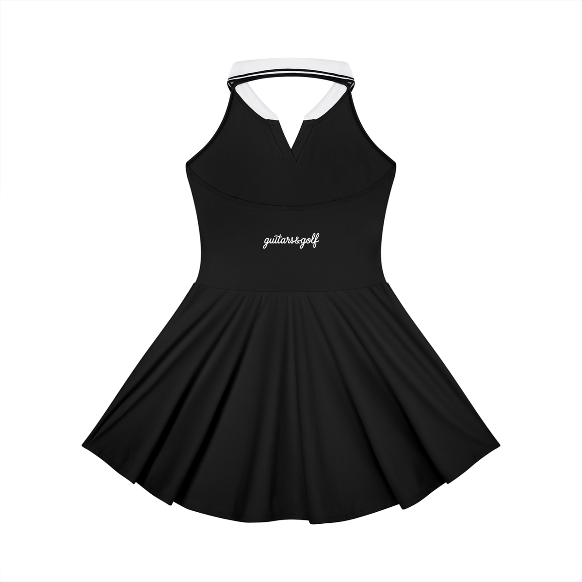 The "Yes" g&g GSport Collared Halter Ball Dress