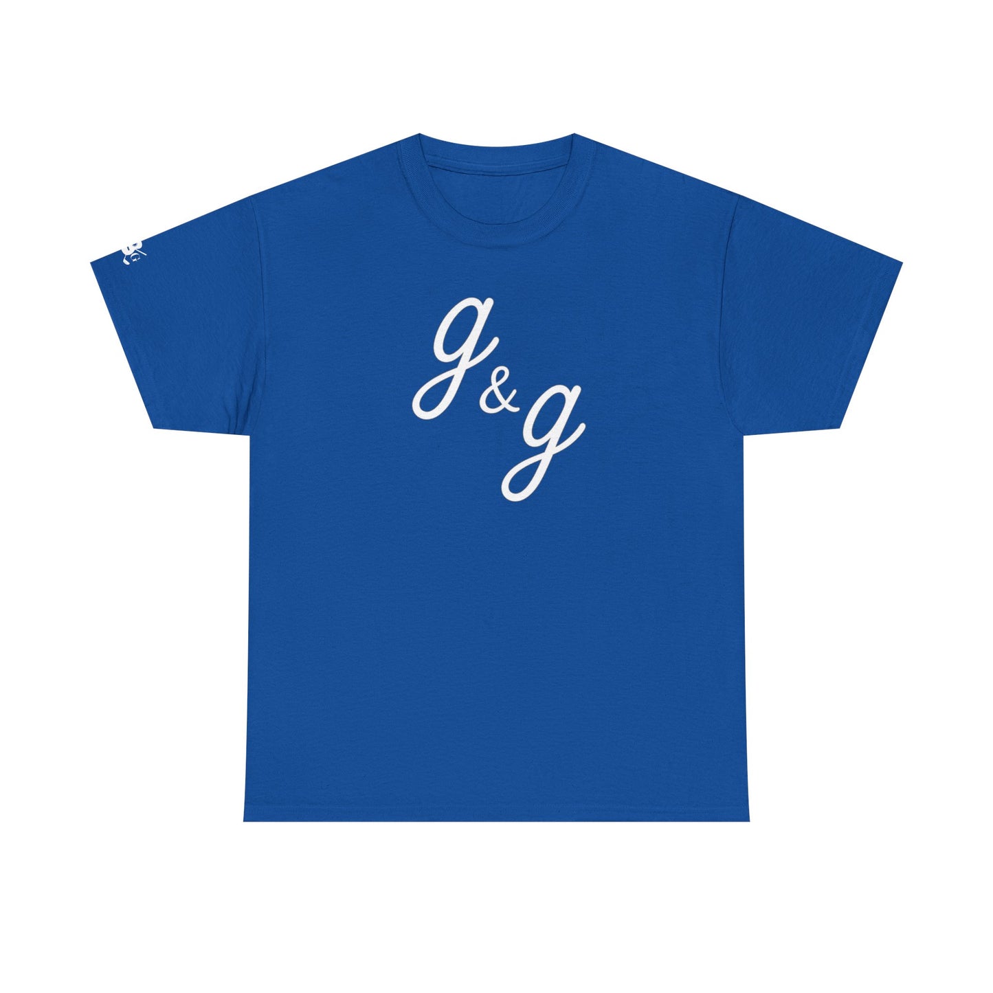 All Cotton g&g White Logo Plus Tee