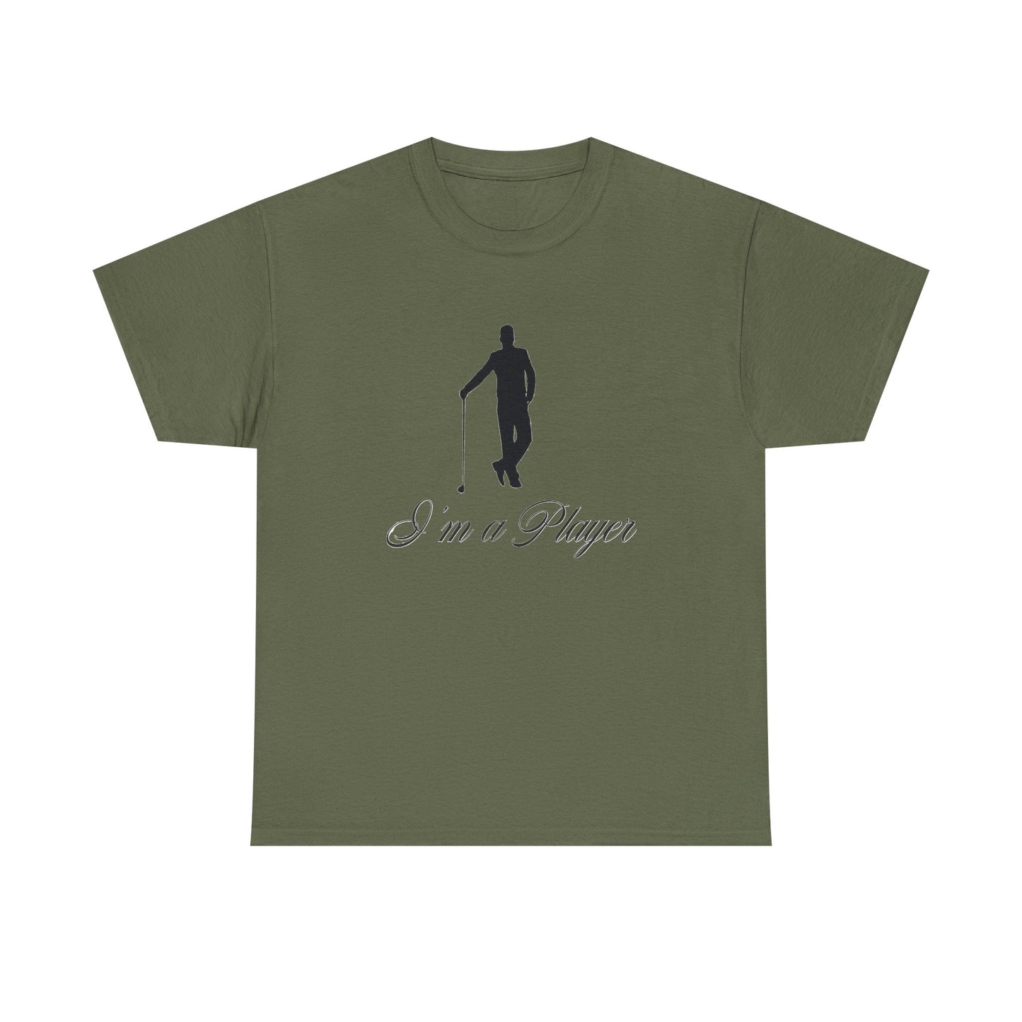 "I'm a Player" Golf Guy Black Logo Tee
