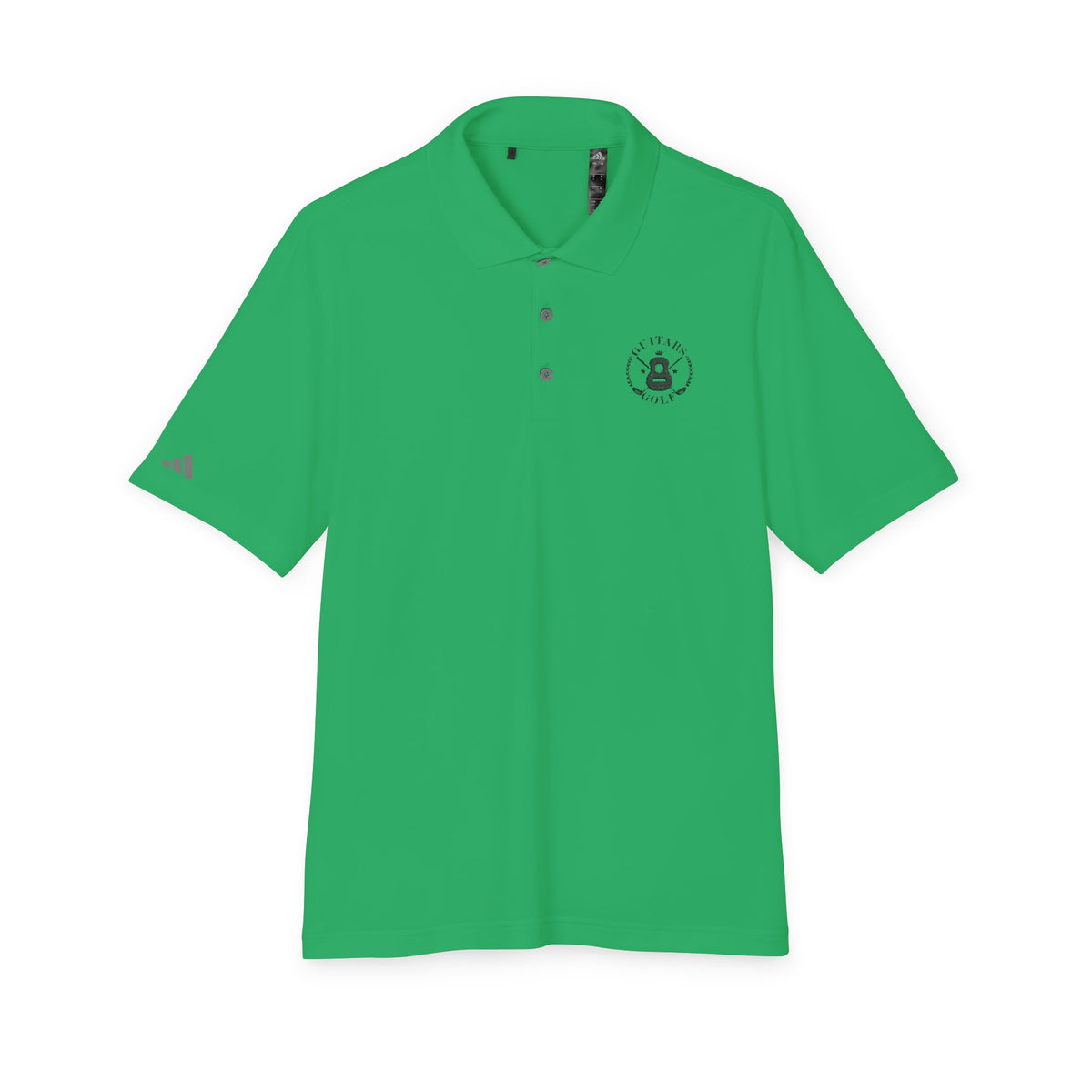 Adidas® & Guitars & Golf Logo Unisex Performance Polo Shirt