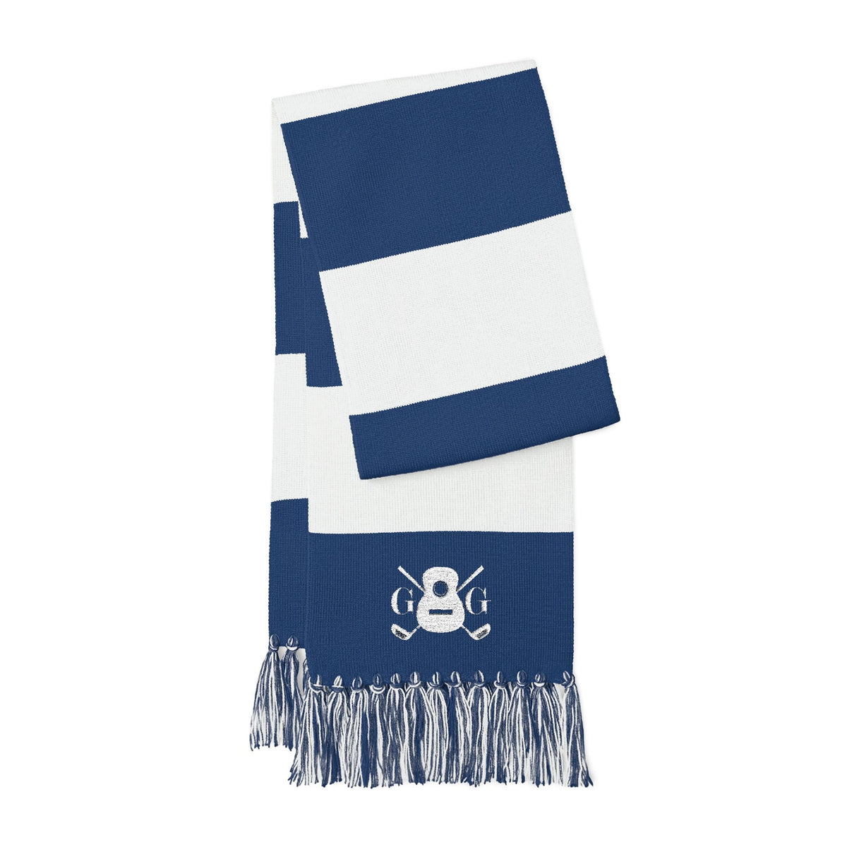The "Ralphy" G&G Embroidered Knit Scarf