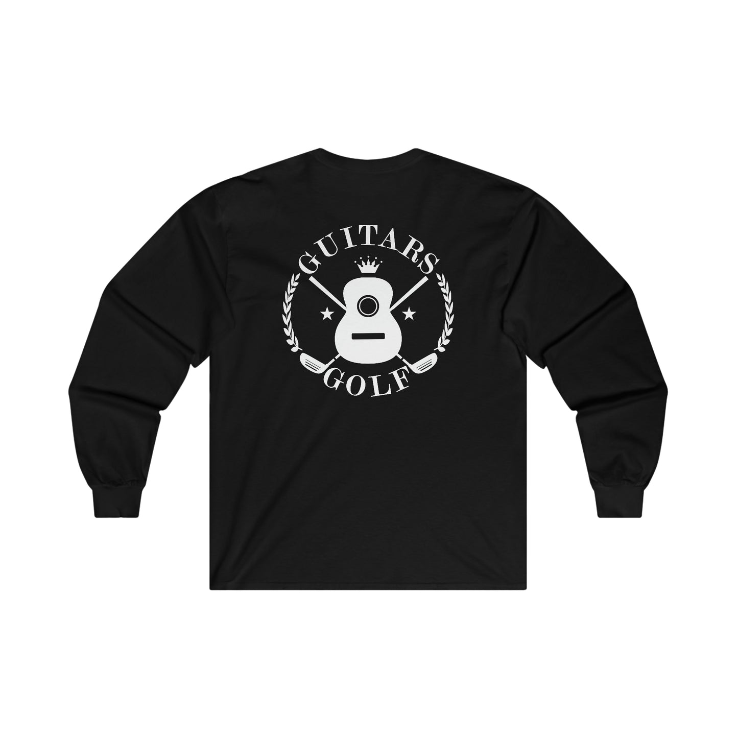 "G&G" White Front/Logo Back on Your Color Choice Ultra Cotton Long Sleeve Tee