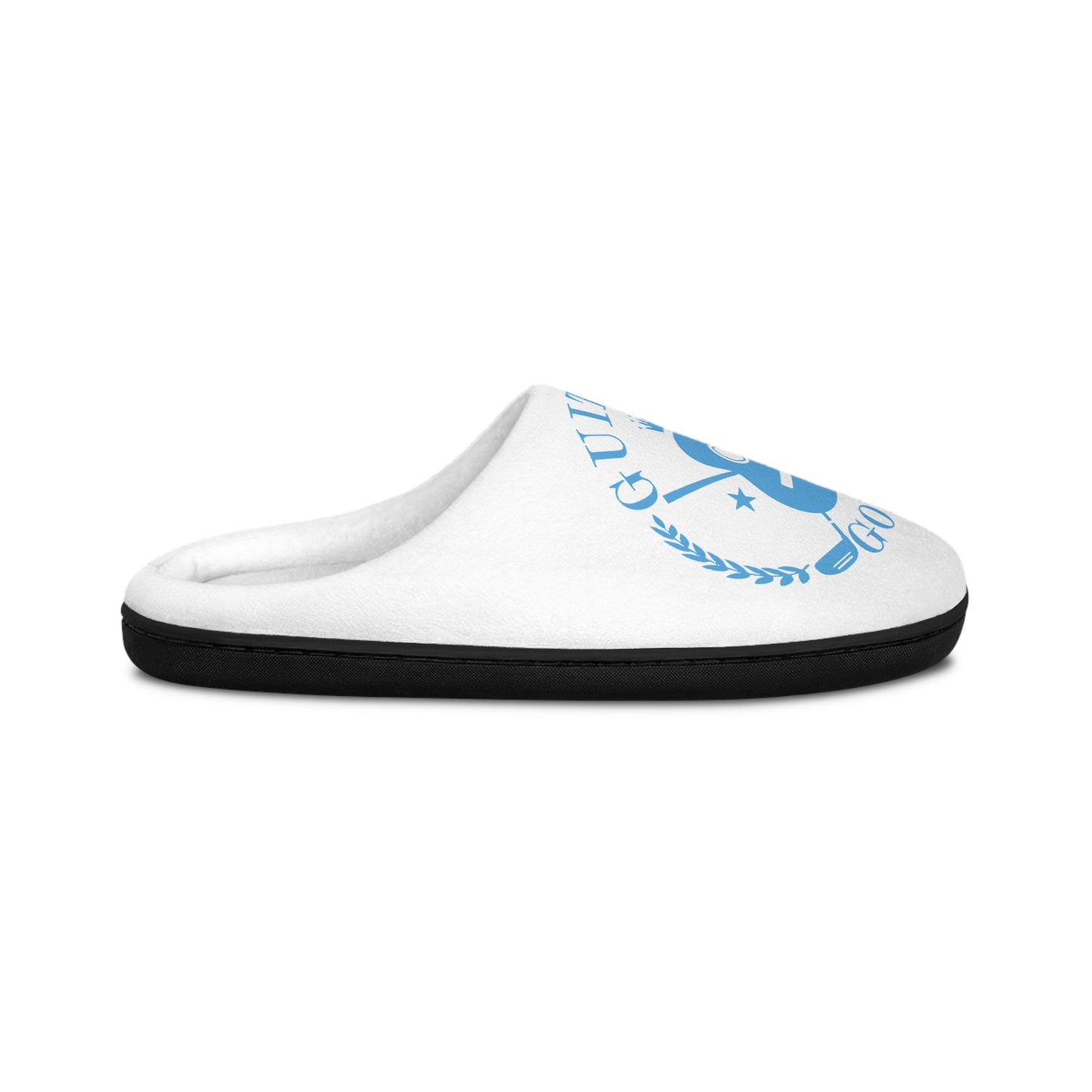 Slip -n- Slide House Slippers White
