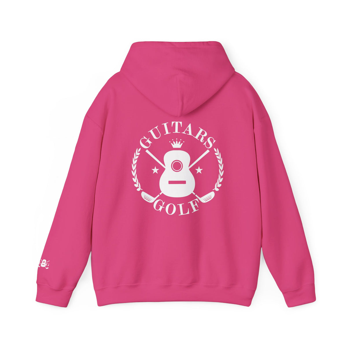 "I'd Hit It" White Logo Heavy Blend™ Hooded Sweatshirt