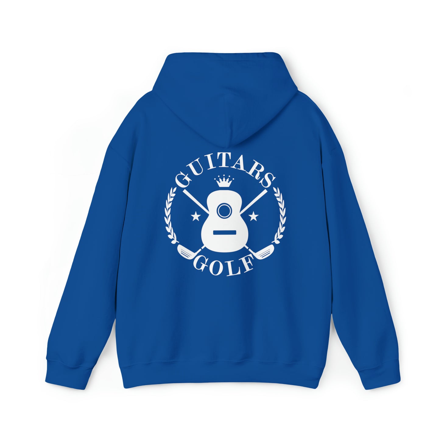 "Want to Play?" White Front/Logo Back on Your Color Choice Unisex Heavy Blend™ Hooded Sweatshirt