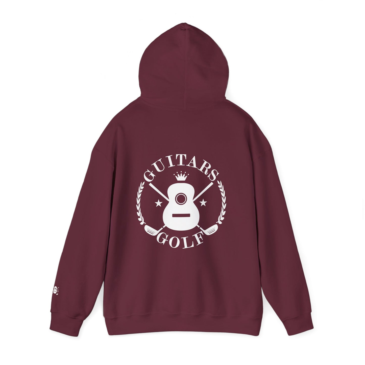 "I'd Hit It" White Logo Heavy Blend™ Hooded Sweatshirt
