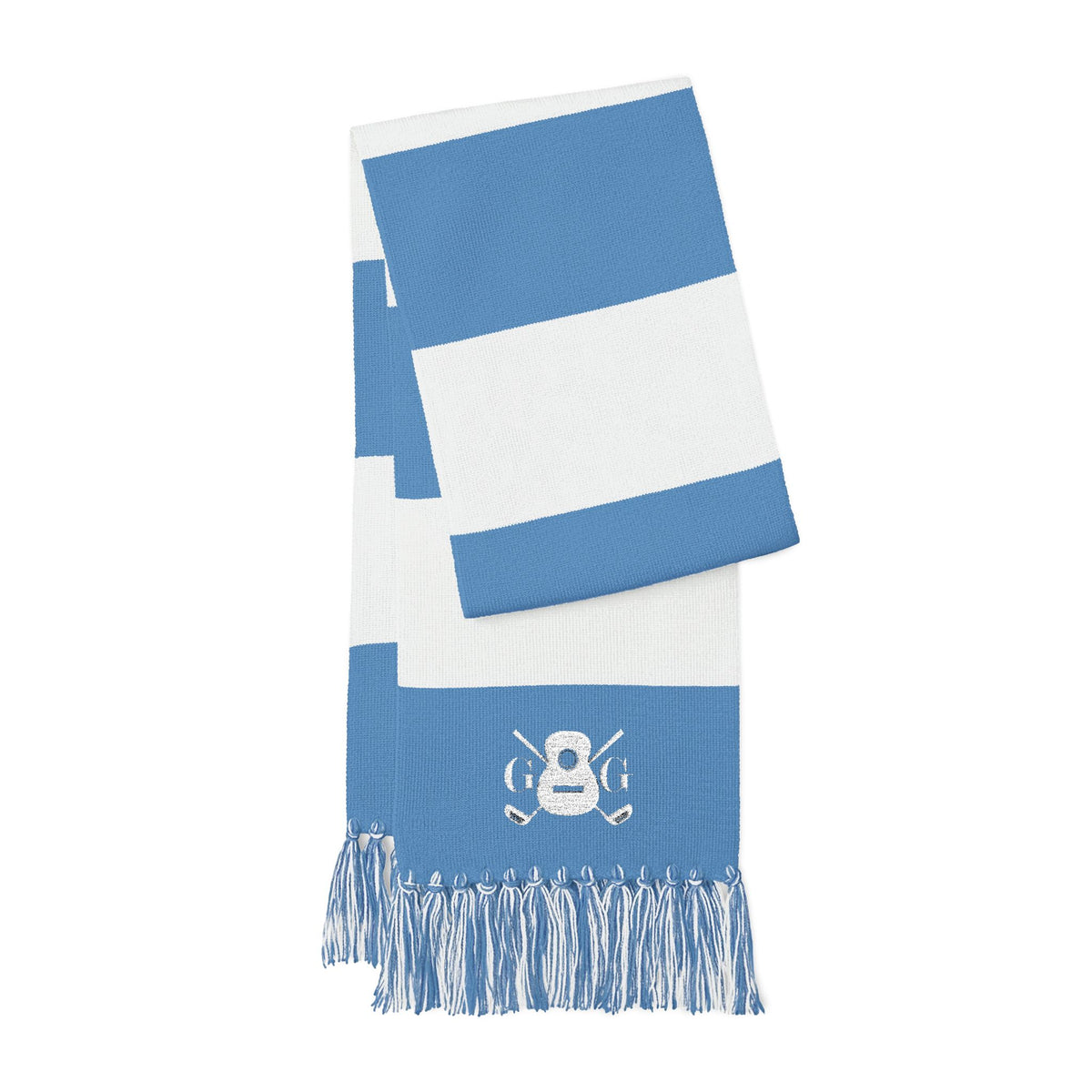 The "Ralphy" G&G Embroidered Knit Scarf
