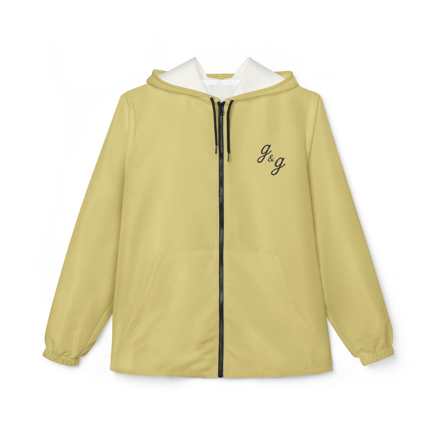 "Color Wheel" g&g Unisex Windbreaker Jacket in Khakidoodledoo