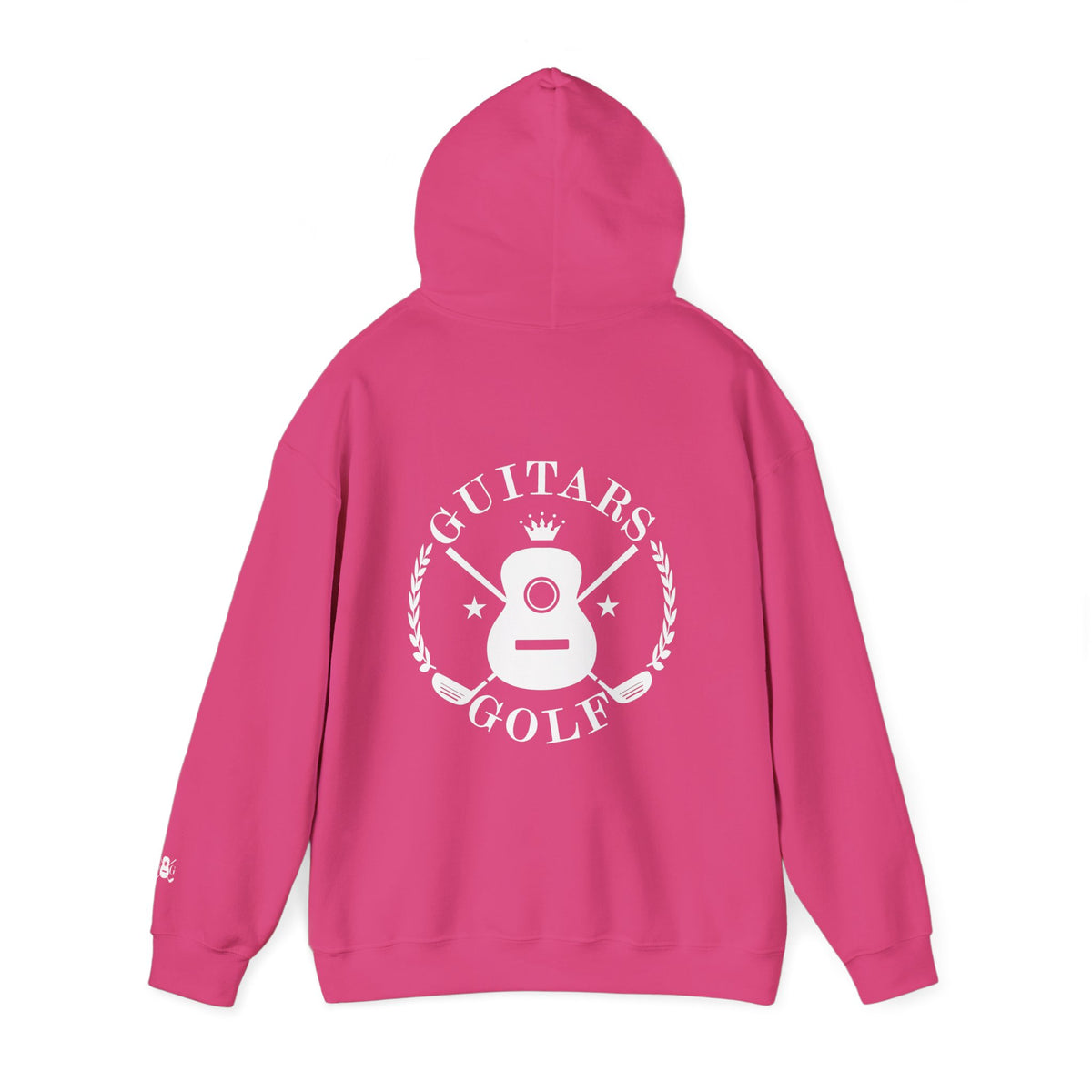 "I'd Hit It" White Logo Heavy Blend™ Hooded Sweatshirt