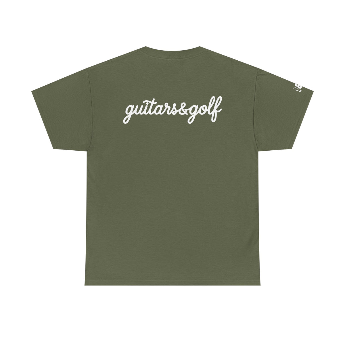 All Cotton g&g White Logo Plus Tee