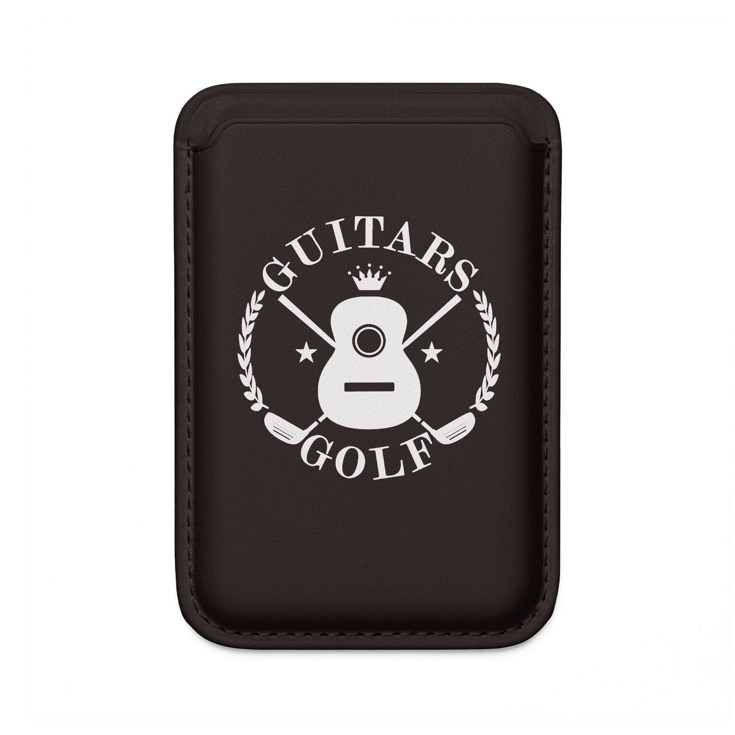 MagSafe Guitars and Golf Logo Wallet in Black