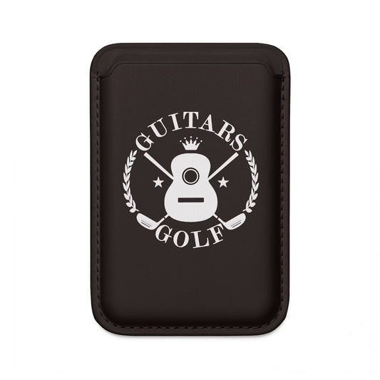 MagSafe Guitars and Golf Logo Wallet in Black