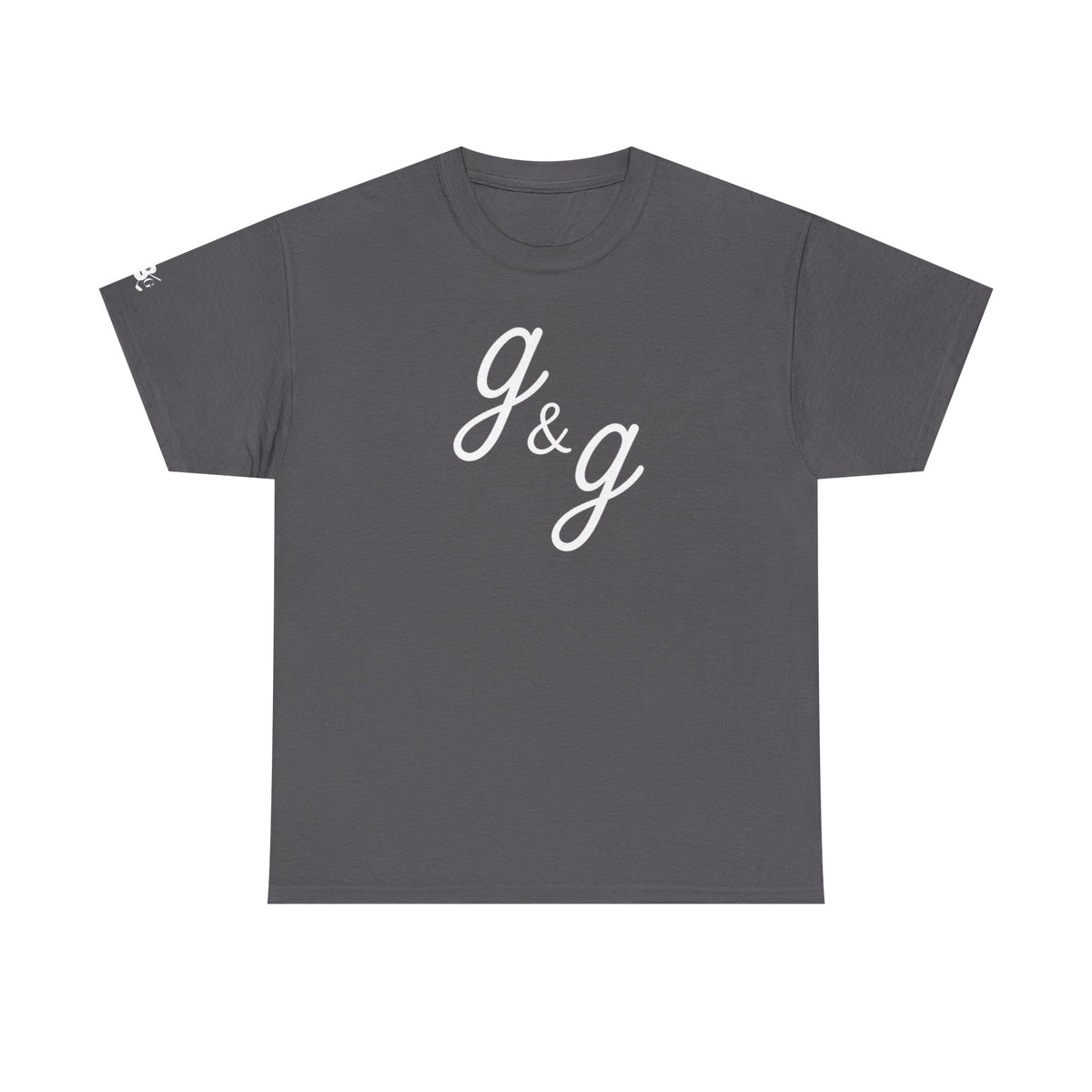 All Cotton g&g White Logo Plus Tee