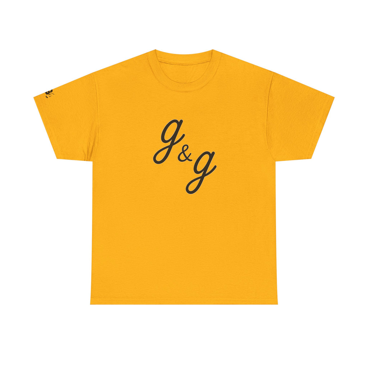 All Cotton g&g Black Logo Plus Tee