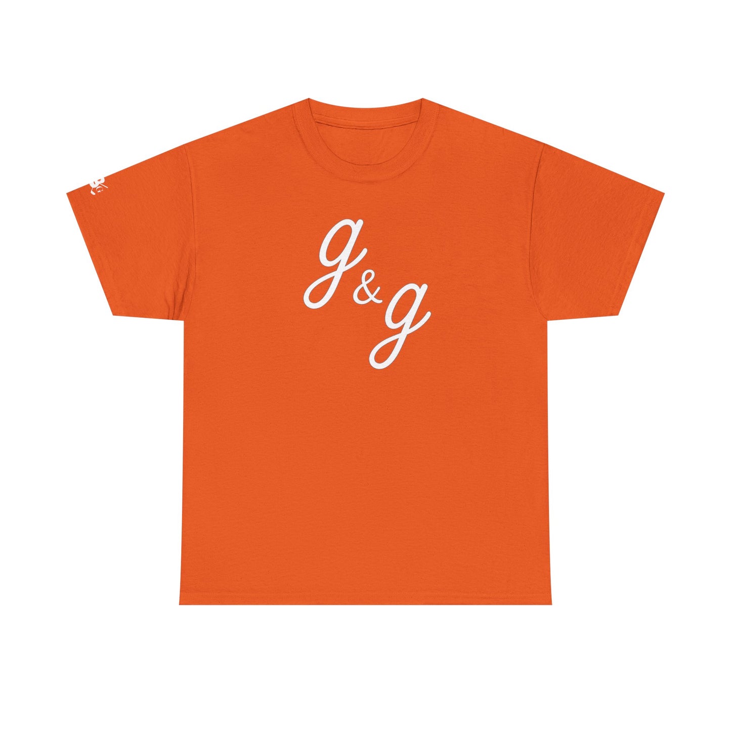 All Cotton g&g White Logo Plus Tee