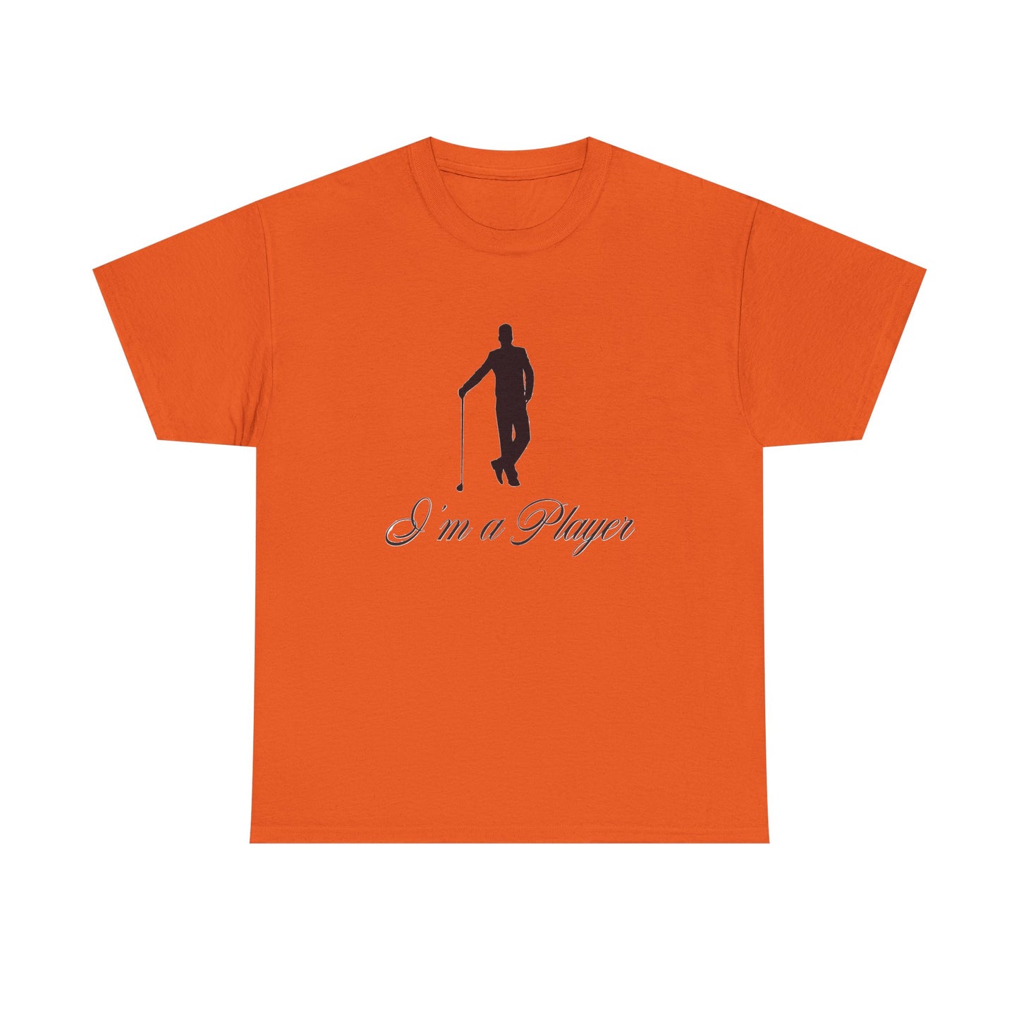 "I'm a Player" Golf Guy Black Logo Tee
