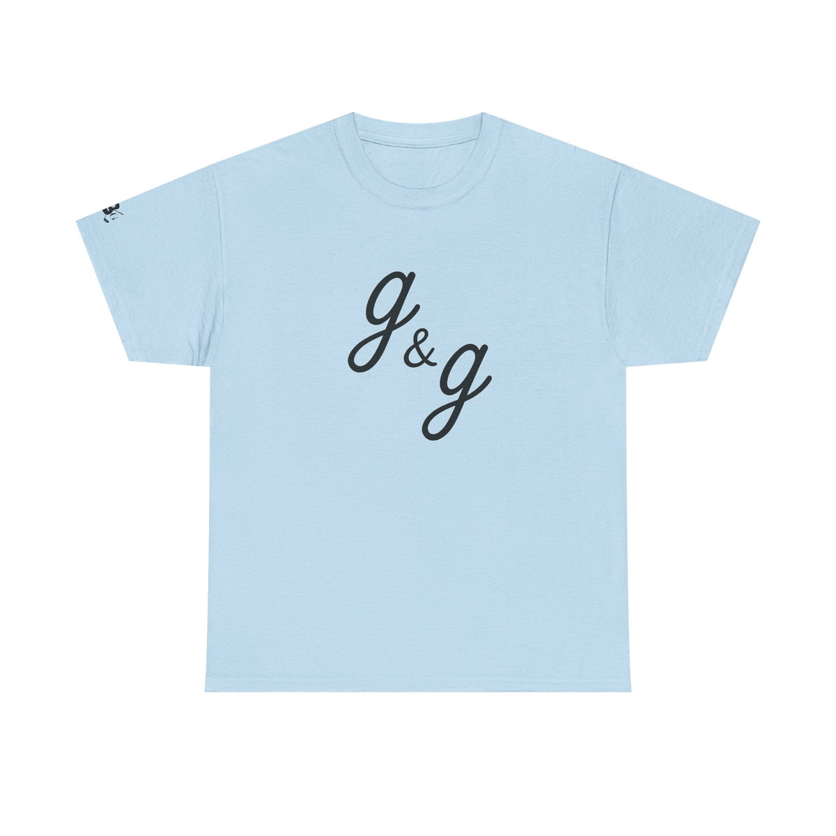 All Cotton g&g Black Logo Plus Tee