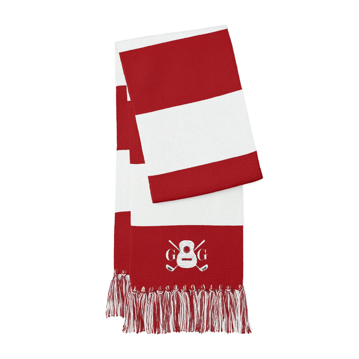 The "Ralphy" G&G Embroidered Knit Scarf