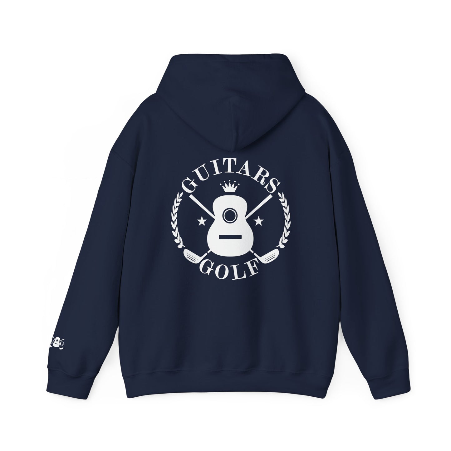 "I'd Hit It" White Logo Heavy Blend™ Hooded Sweatshirt