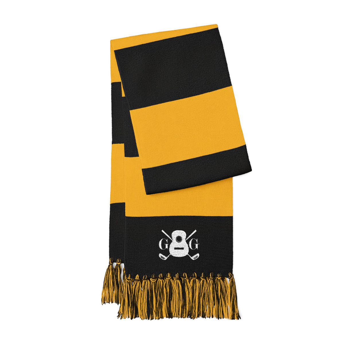 The "Ralphy" G&G Embroidered Knit Scarf