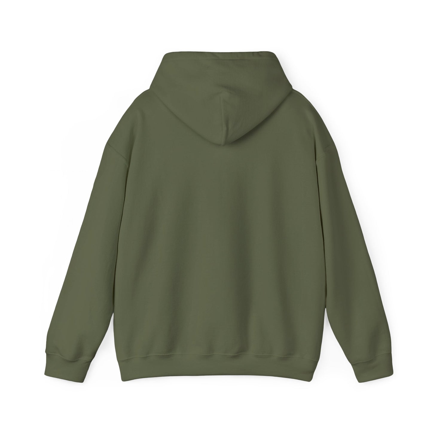 "Guitars & Golf" Logo White Front Heavy Blend™ Hooded Sweatshirt