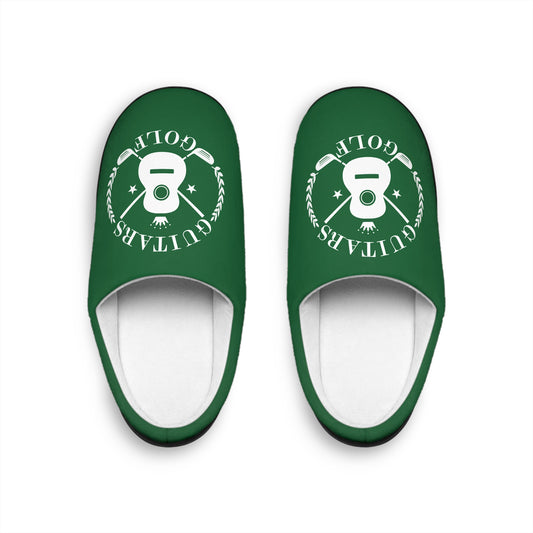 Slip-n-Slide House Slippers Green