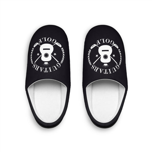 Slip-n-Slide House Slippers Black