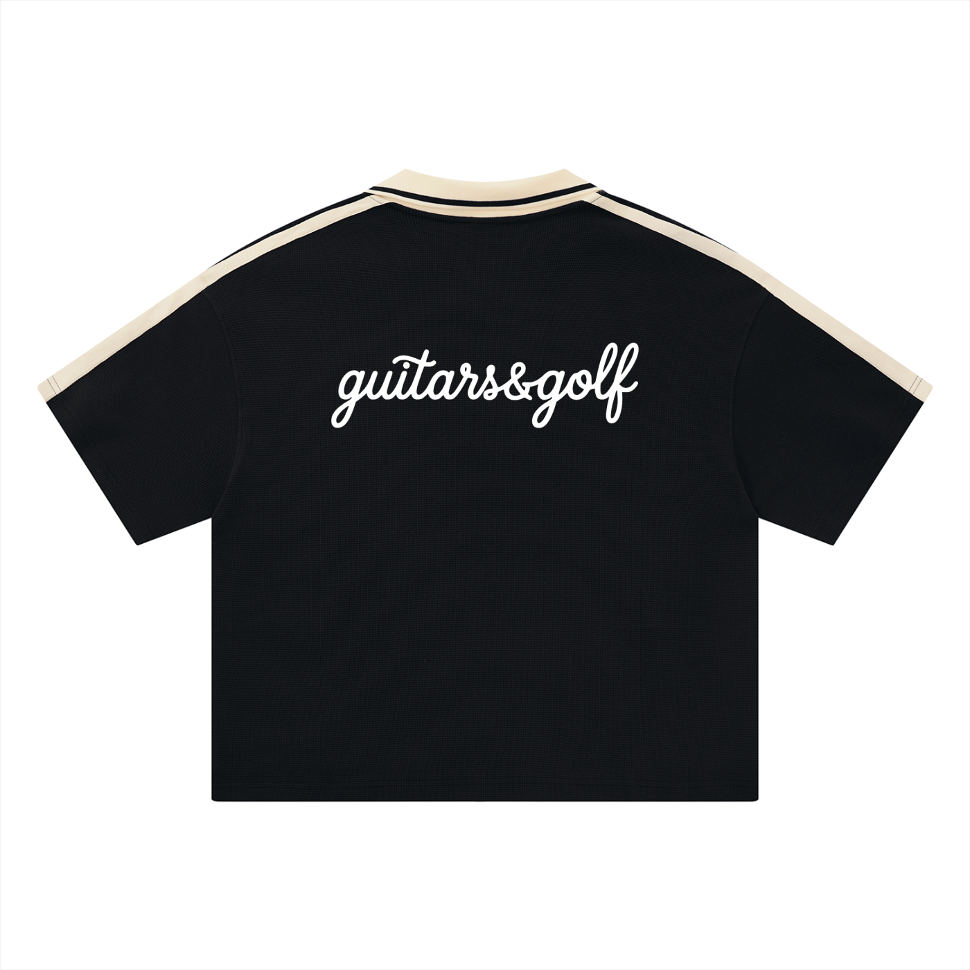 Unisex Color Block Polo Shirt