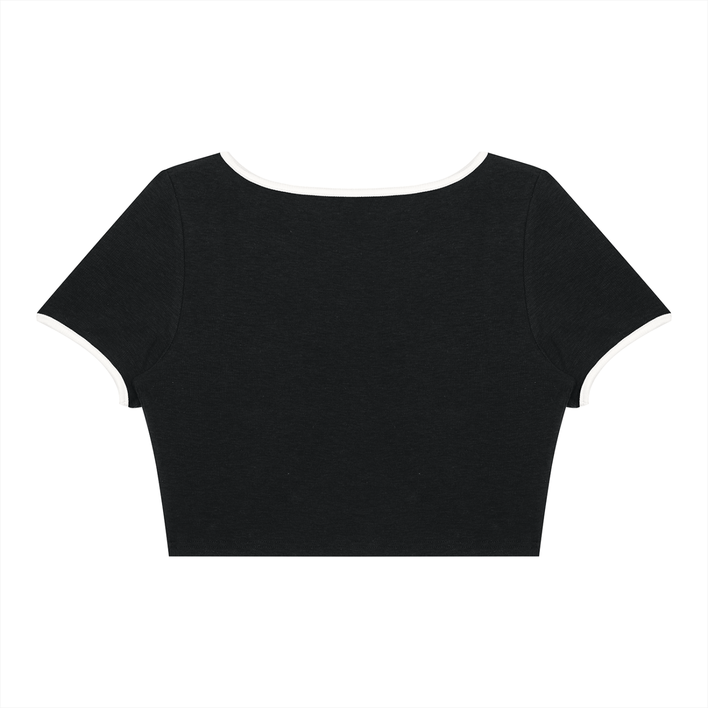 Women's Color Block Crop T-Shirt