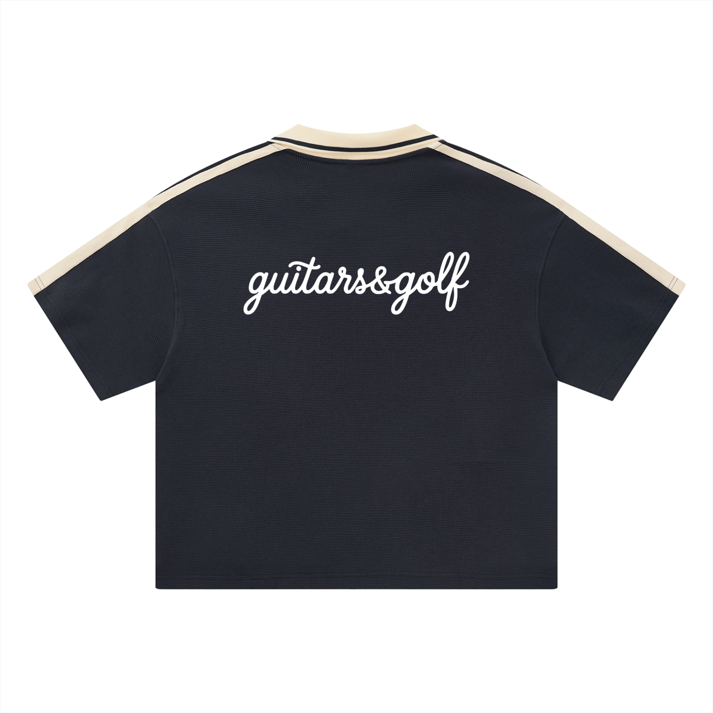 Unisex Color Block Polo Shirt