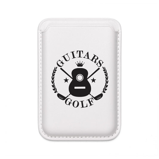 MagSafe Guitars and Golf Logo Wallet in White