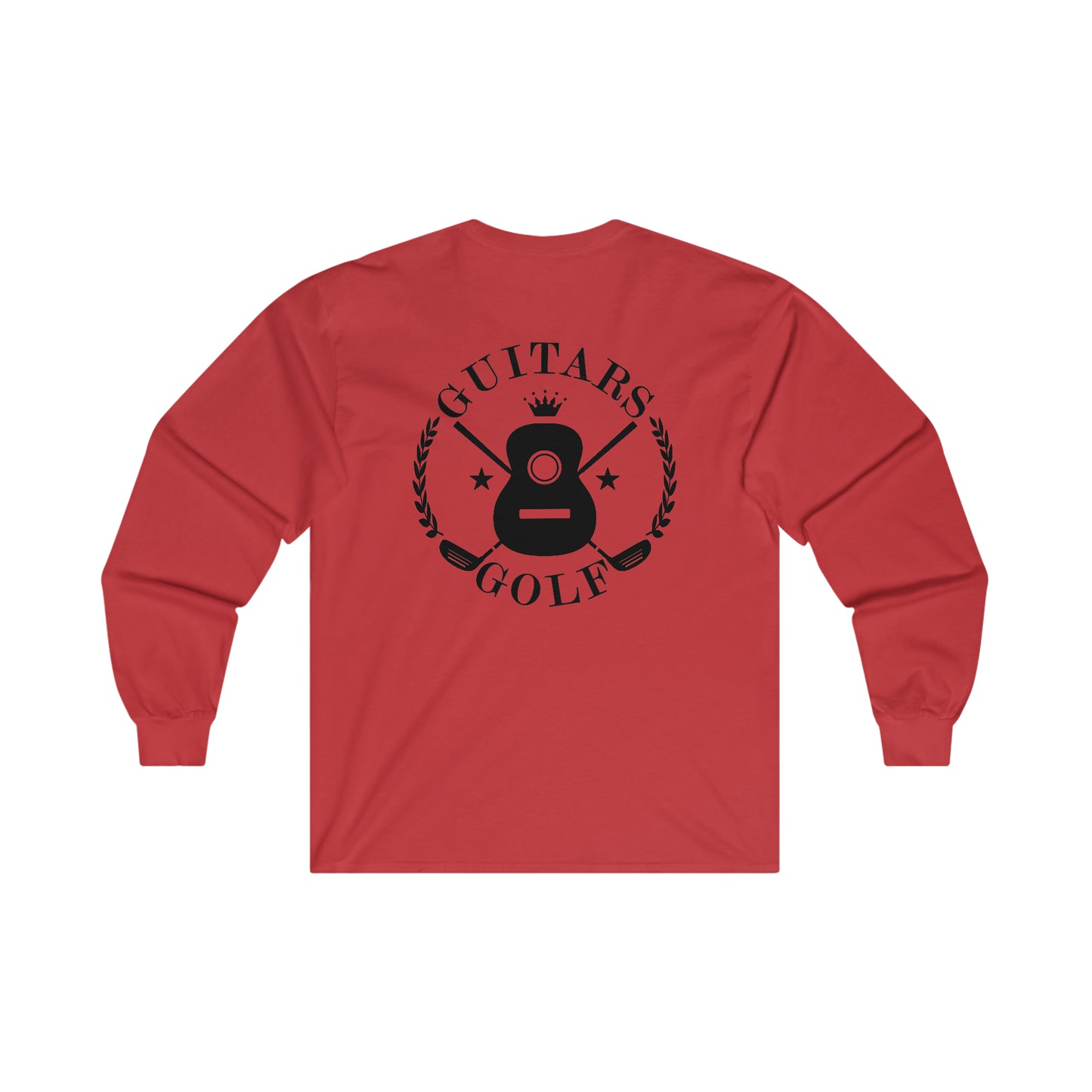 "G&G" Black Front/Logo Back on Your Color Choice Ultra Cotton Long Sleeve Tee