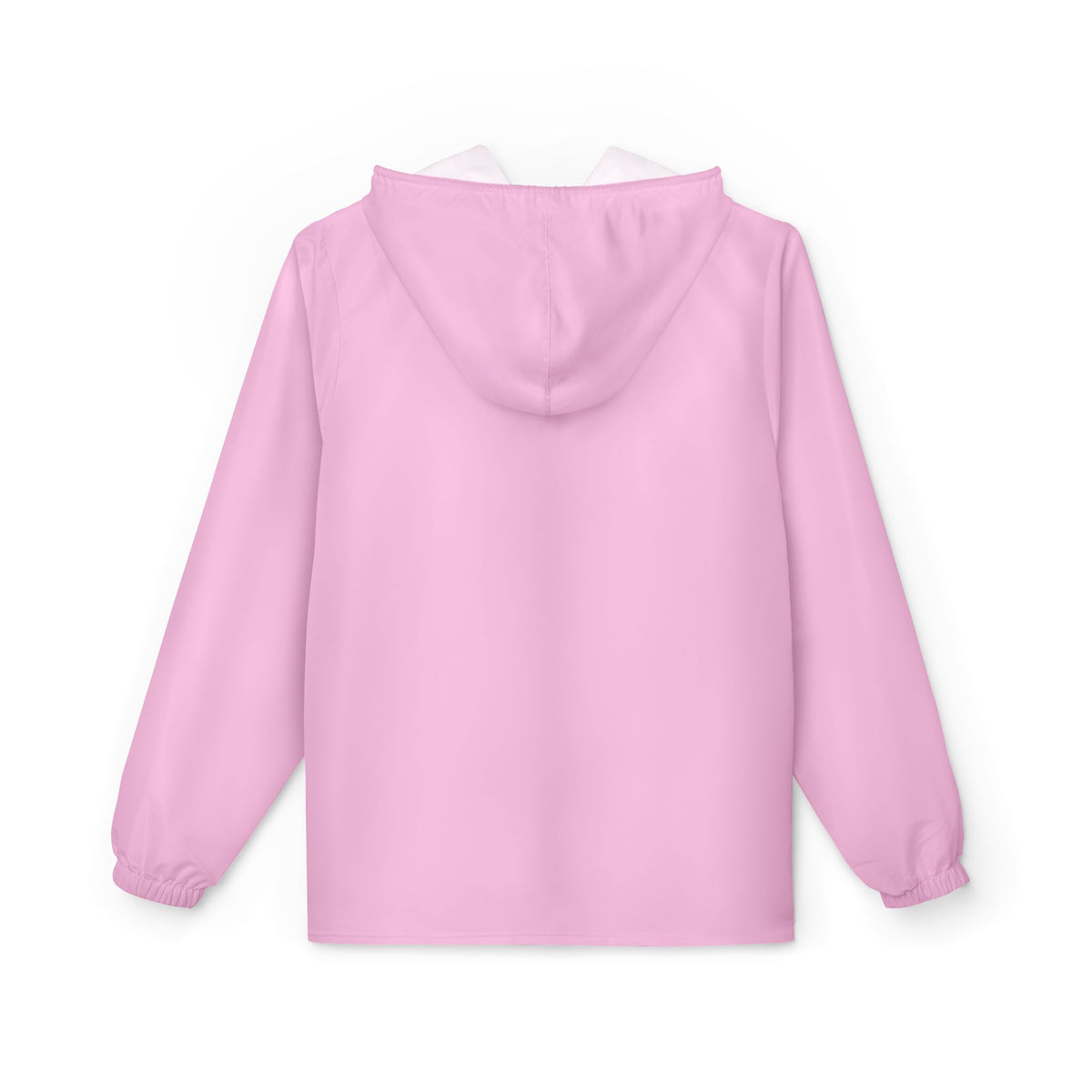 "Color Wheel" g&g Unisex Windbreaker Jacket in Pom Pom Pink
