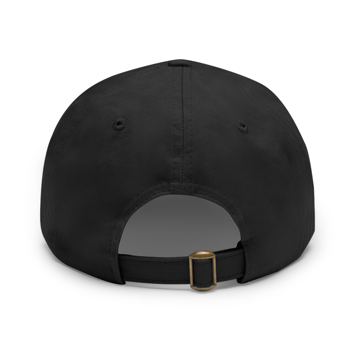 "G&G" Black Logo Leather Patch Hat on Your Color Choice