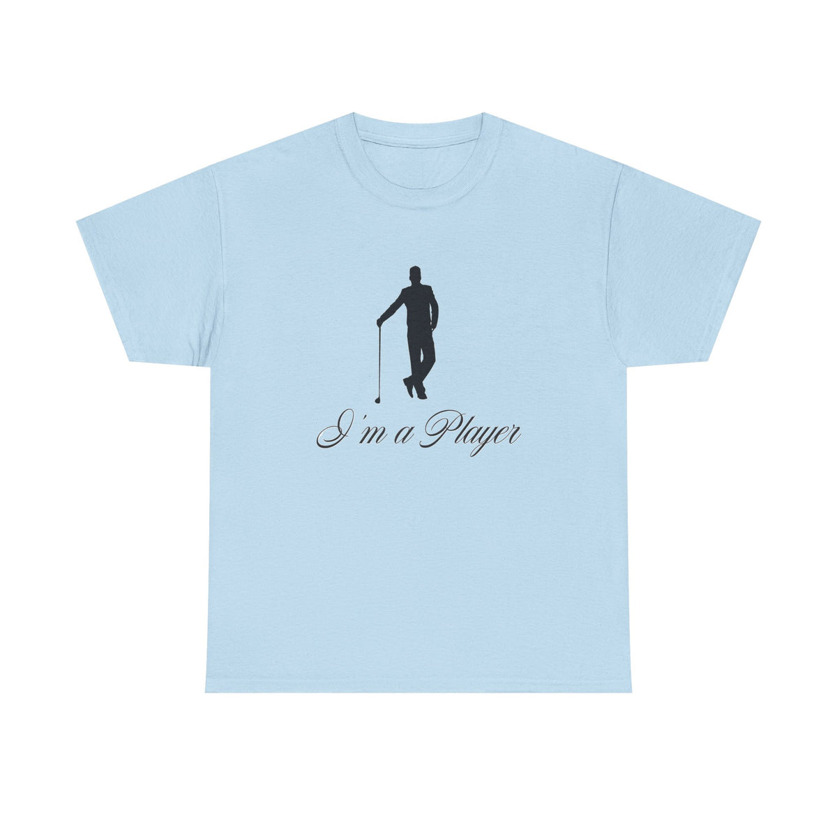"I'm a Player" Golf Guy Black Logo Tee