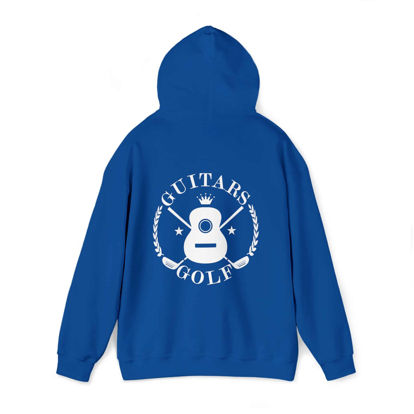 "Want to Play?" White Front/Logo Back on Your Color Choice Unisex Heavy Blend™ Hooded Sweatshirt