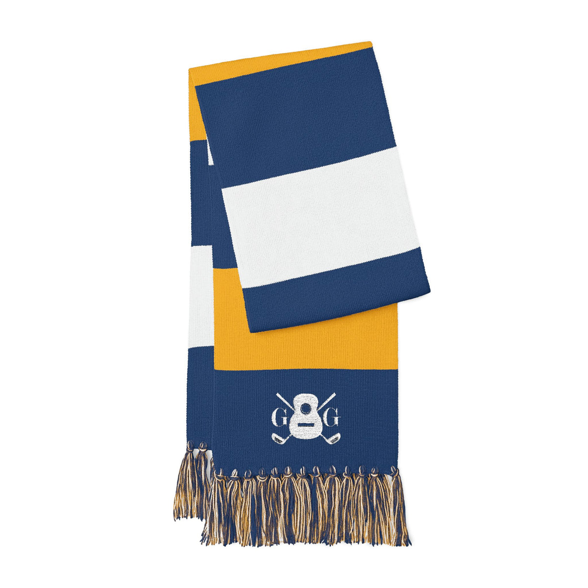 The "Ralphy" G&G Embroidered Knit Scarf