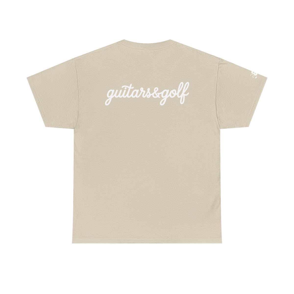 All Cotton g&g White Logo Plus Tee
