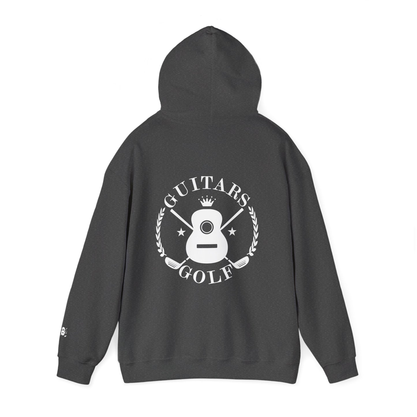 "I'd Hit It" White Logo Heavy Blend™ Hooded Sweatshirt
